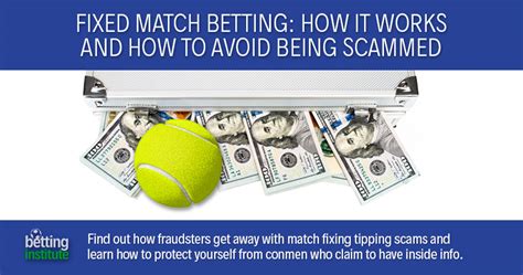 Fixed Matches: How it Works & How to Avoid Being Scammed (in 2024).